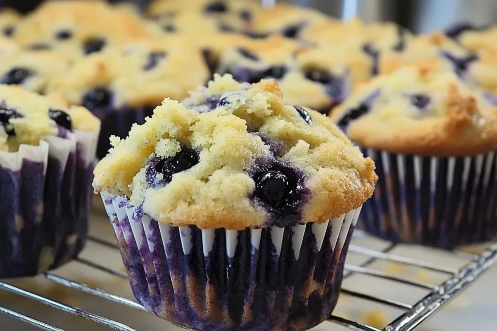 What is the blueberry muffin theory?