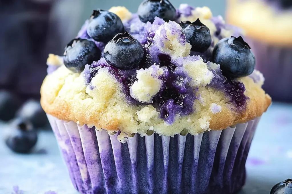 What is the blueberry muffin theory?