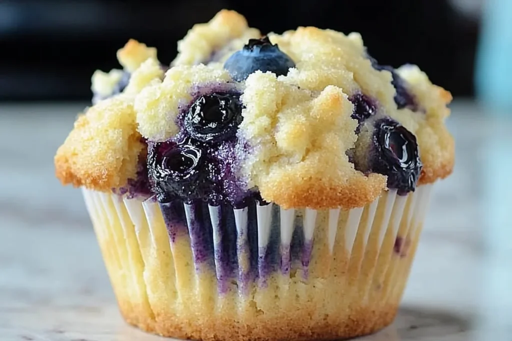 Blueberry Cream Cheese Muffins