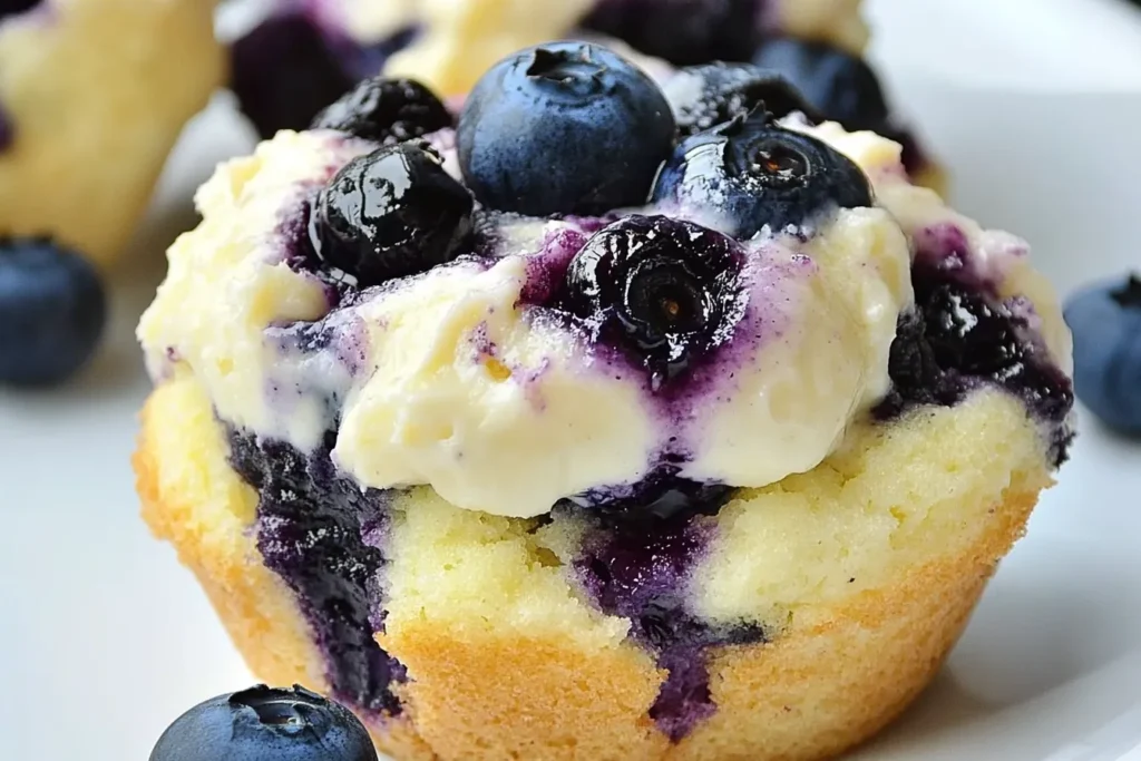 Blueberry Cream Cheese Muffins