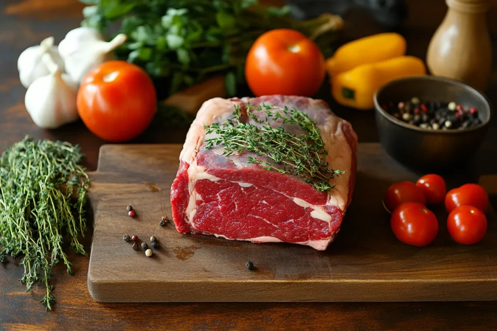 Should I sear a ribeye roast before cooking?
