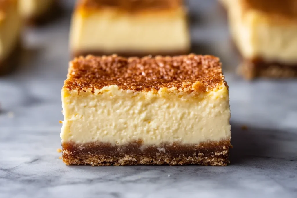 Why did my cheesecake bars crack?