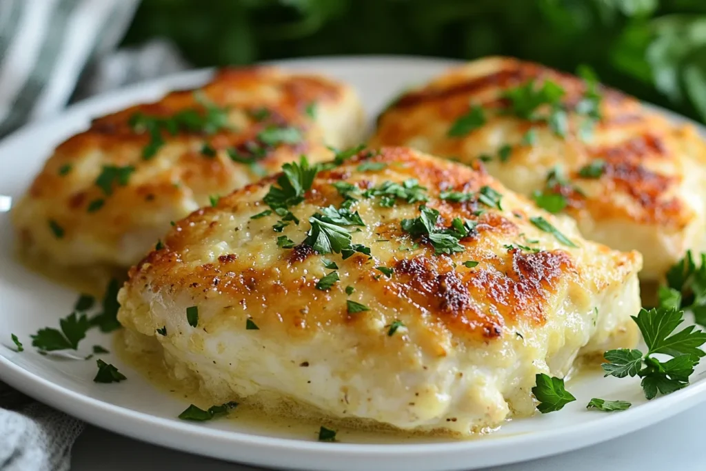 What is garlic parmesan chicken