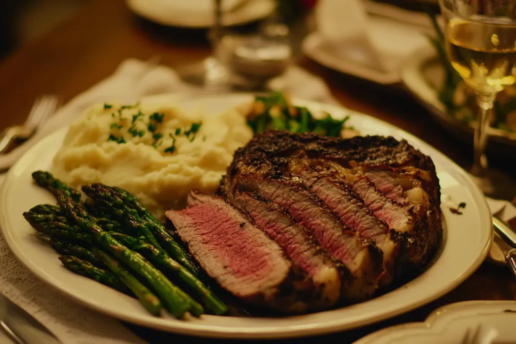 How is ribeye best cooked?