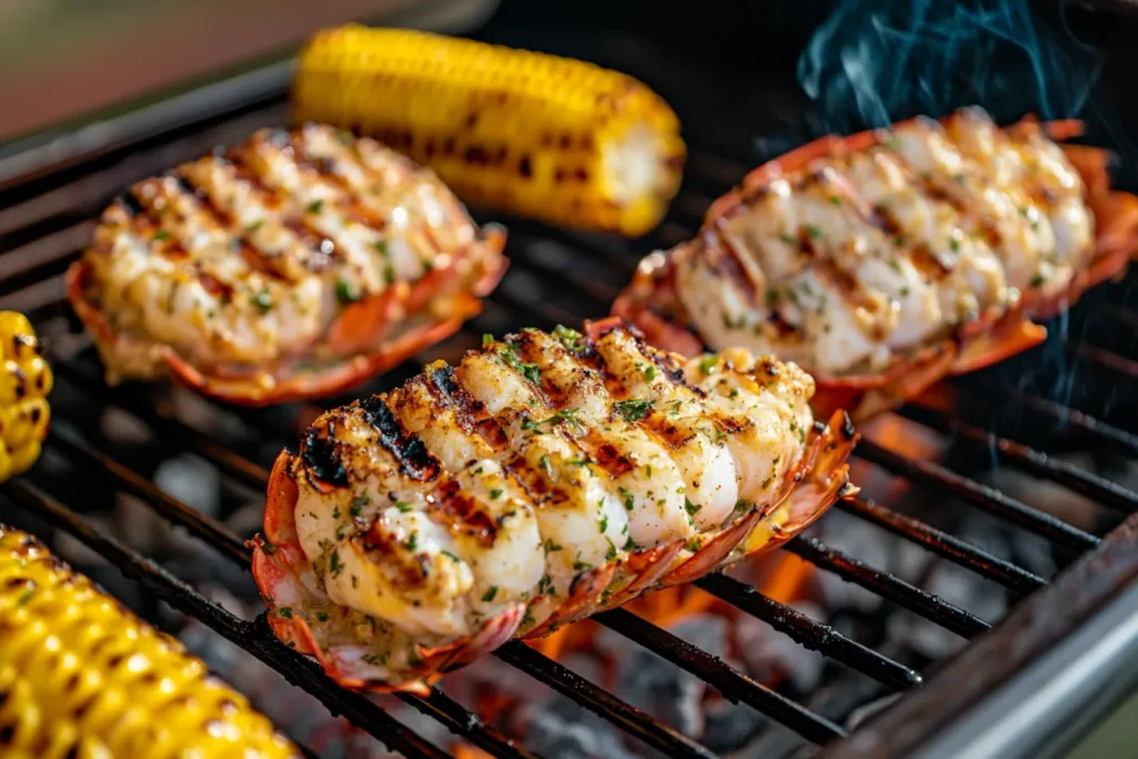 What to serve with garlic lobster tails