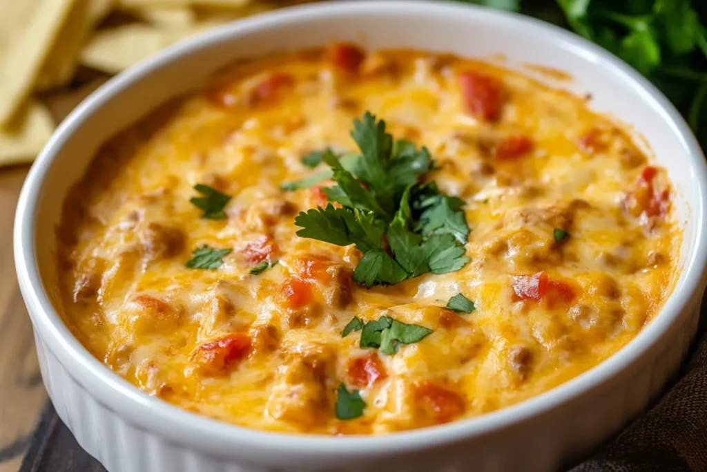 What makes Rotel dip thicker?