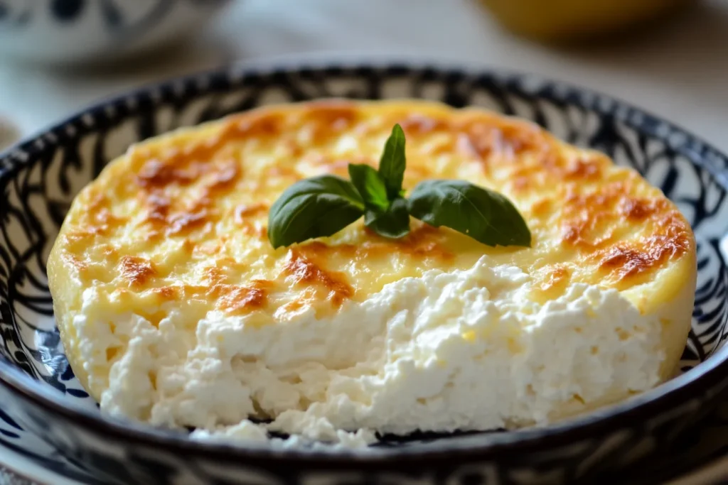 Does cottage cheese melt when you bake it?