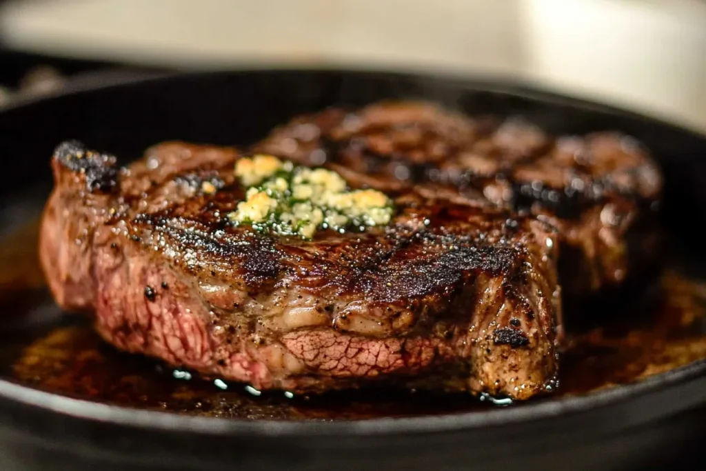 Should I sear a ribeye roast before cooking?