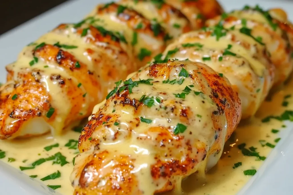 creamy garlic butter lobster tails