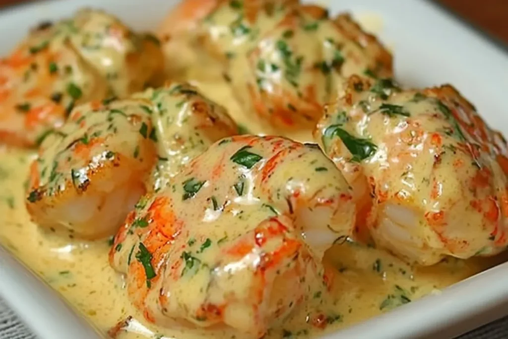 creamy garlic butter lobster tails