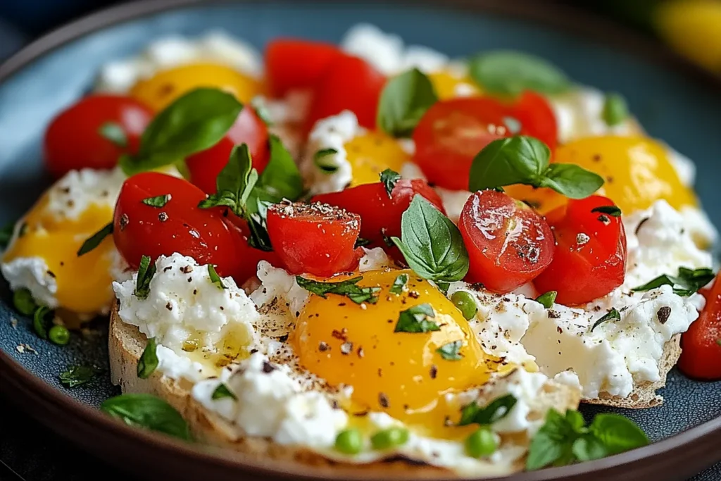 Why add cottage cheese to eggs?