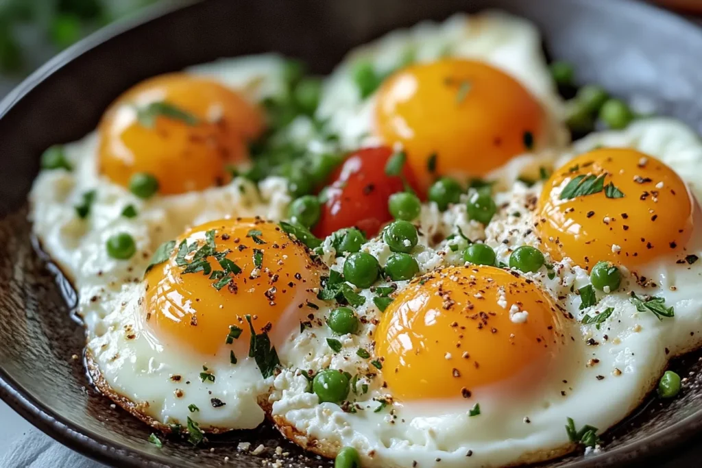 Why add cottage cheese to eggs?