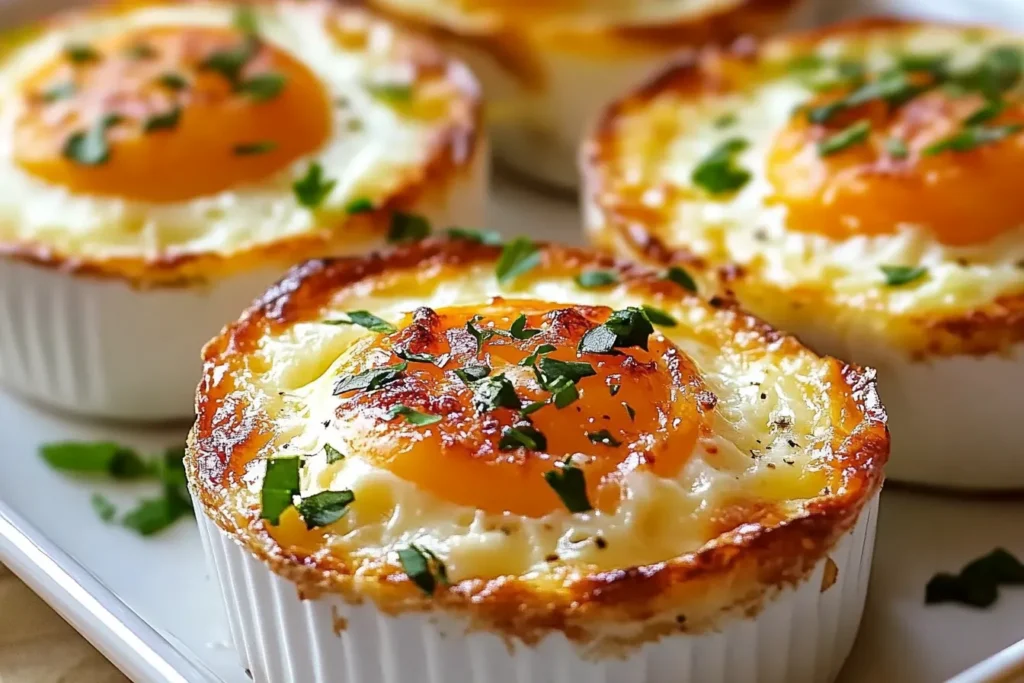 Baked Cottage Cheese Eggs
