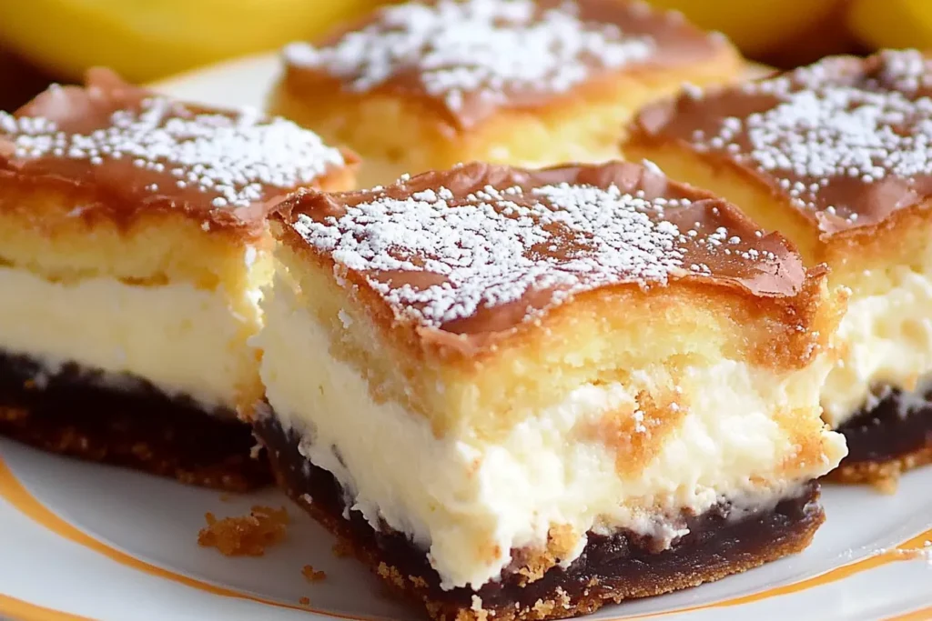 crescent cheesecake bars