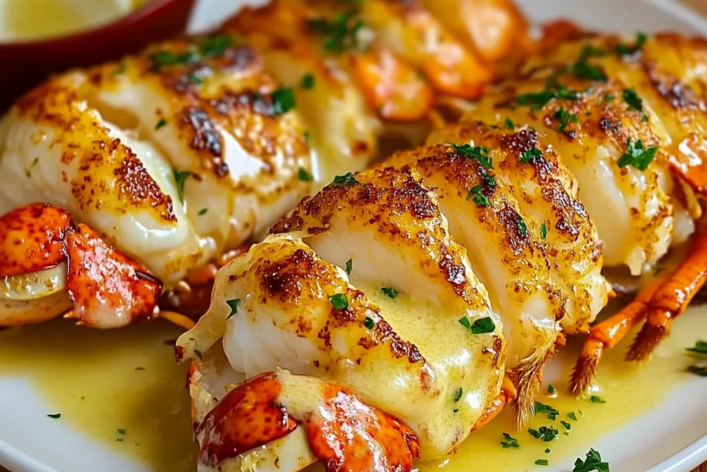 What to serve with garlic lobster tails