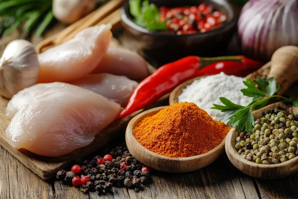 What is in chicken gravy mix?