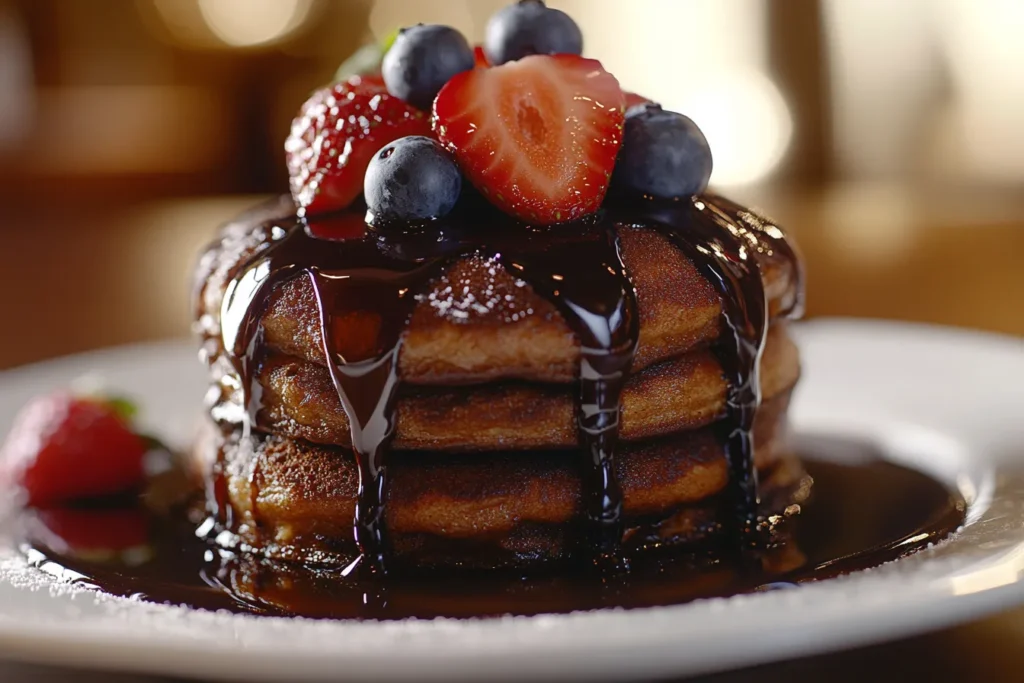 What are three types of pancakes?