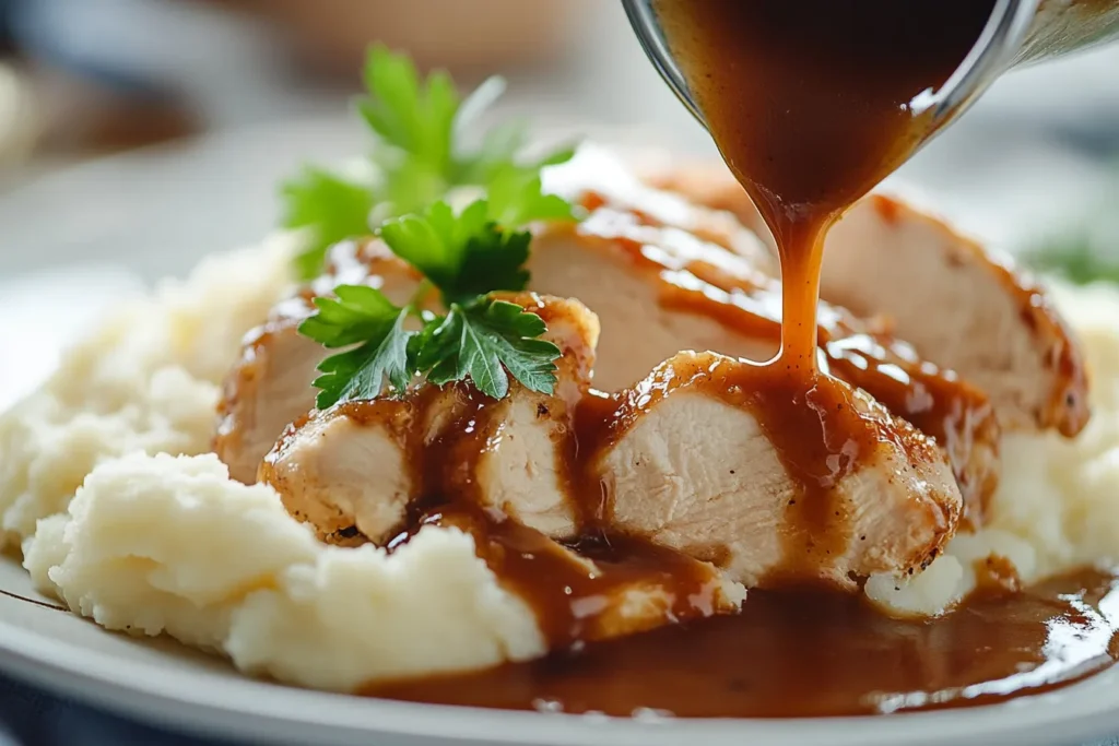 What goes well with chicken and gravy