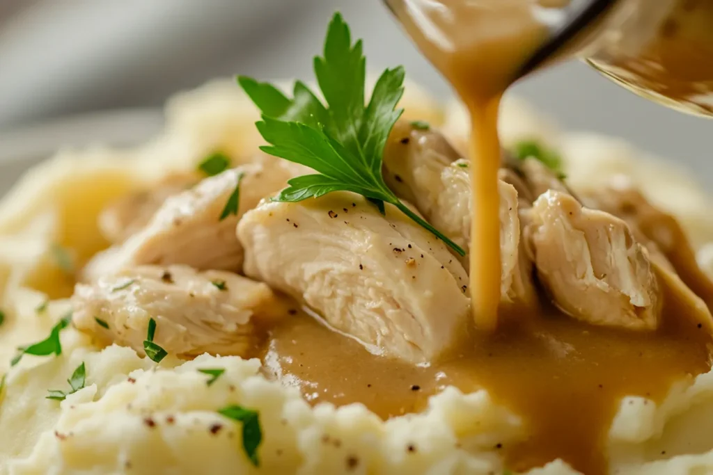 What goes well with chicken and gravy