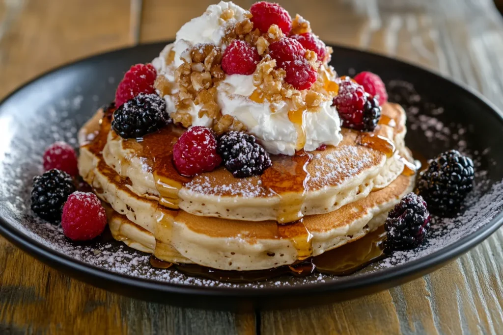 Why are restaurant pancakes so fluffy?