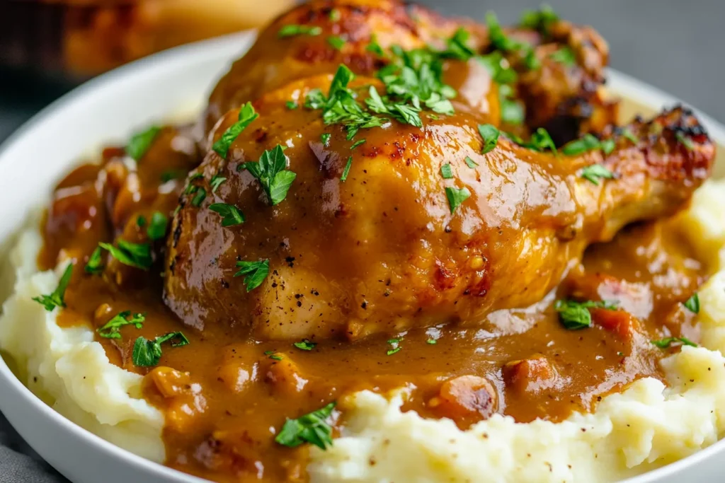 What is in chicken gravy mix?