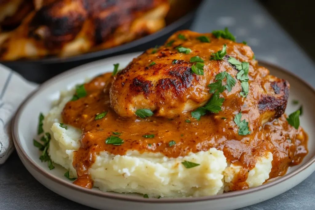 What is in chicken gravy mix?