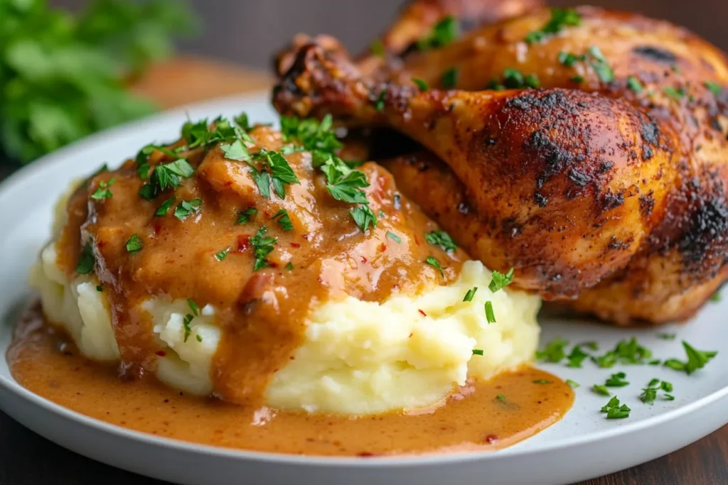 What is in chicken gravy mix?