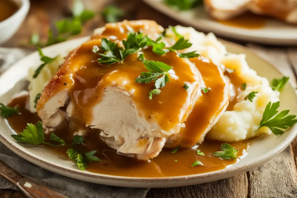 What goes well with chicken and gravy