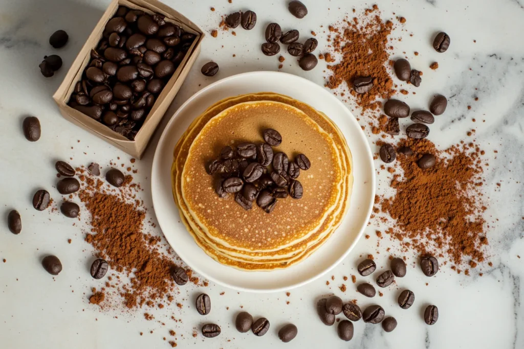 Can I put coffee in pancake mix?