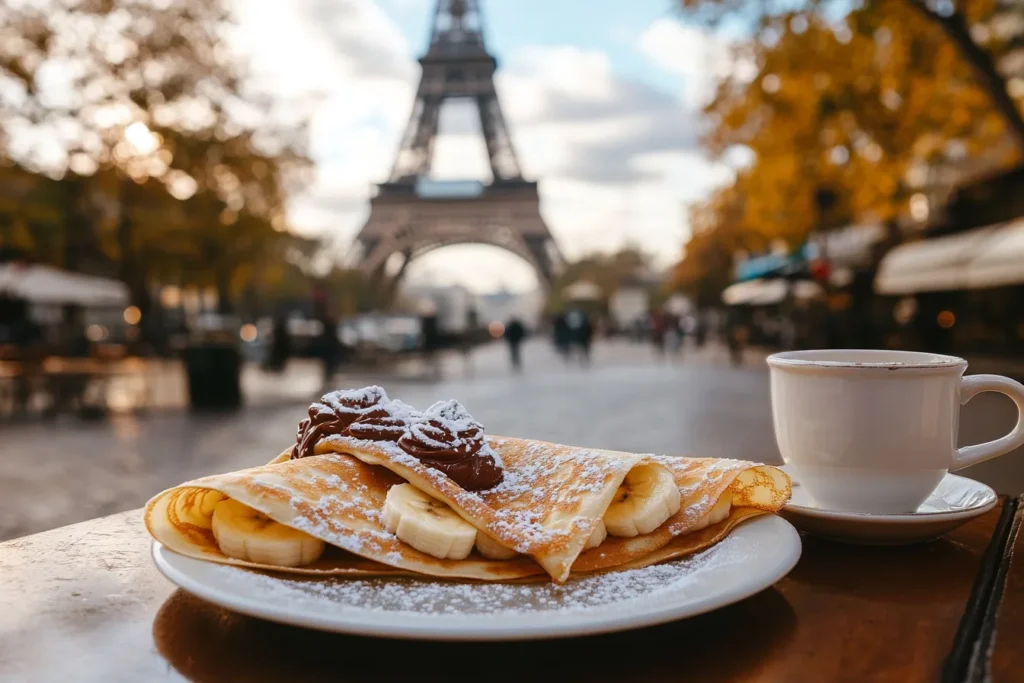 What are three types of pancakes?
