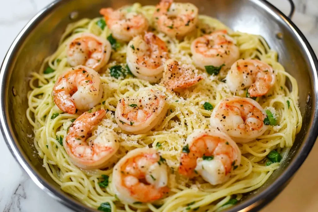 shrimp spaghetti recipe