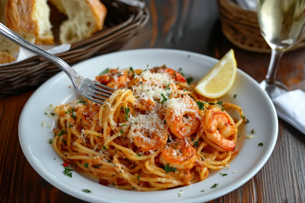 shrimp spaghetti recipe