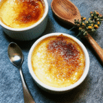 instant pot crème brûlée with golden sugar crust
