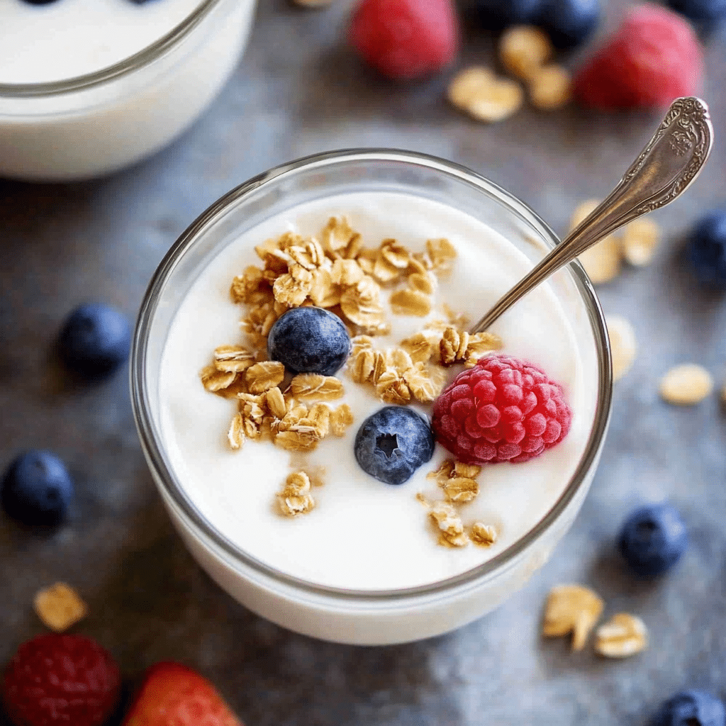 Instant pot yogurt on kitchen counter