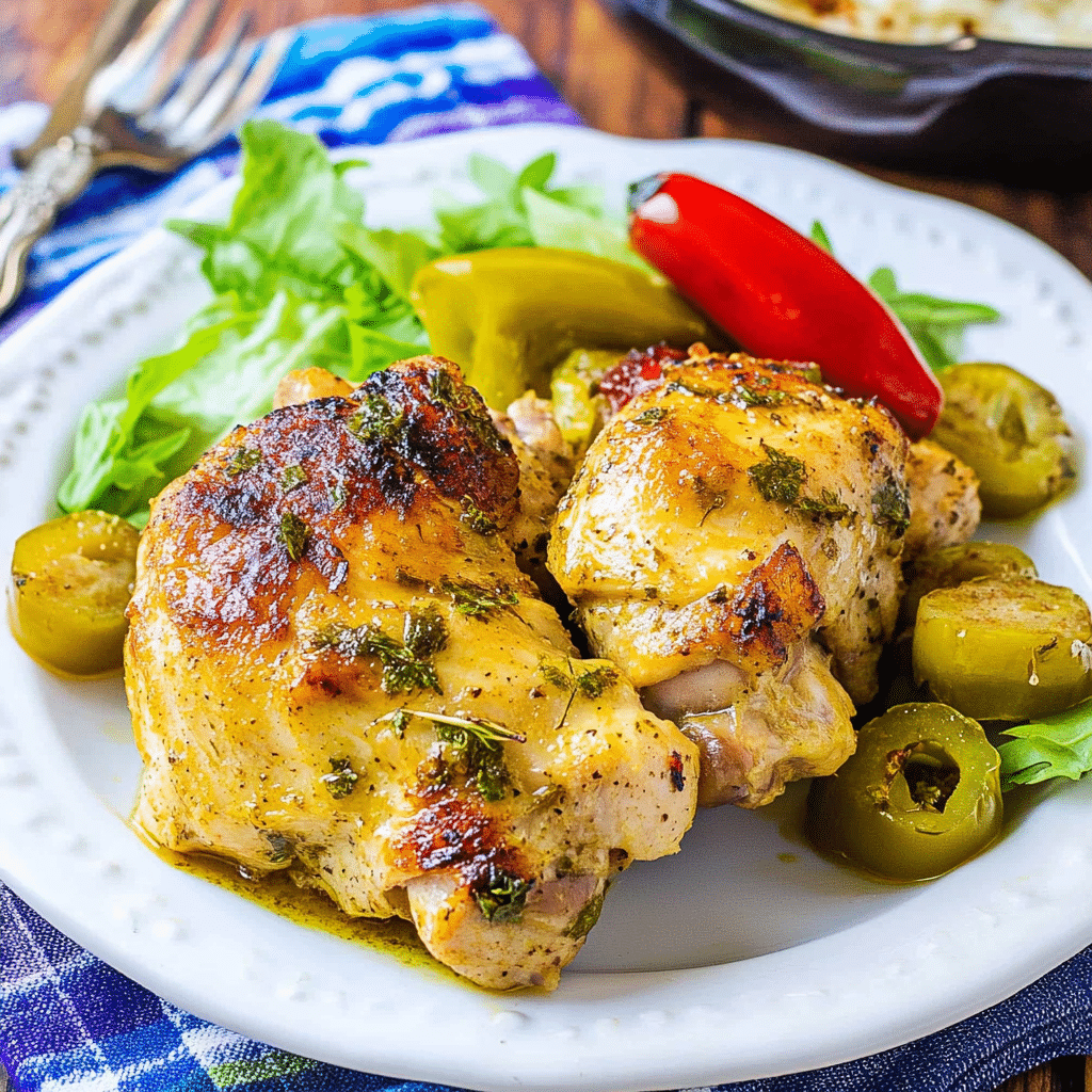 Keto Mississippi chicken served with cauliflower rice
