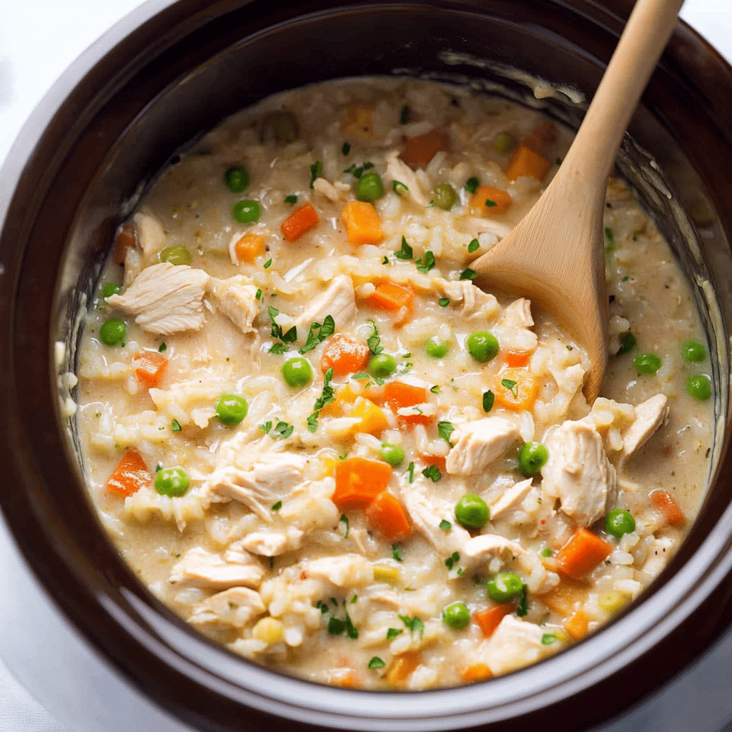Easy crockpot recipes chicken and rice