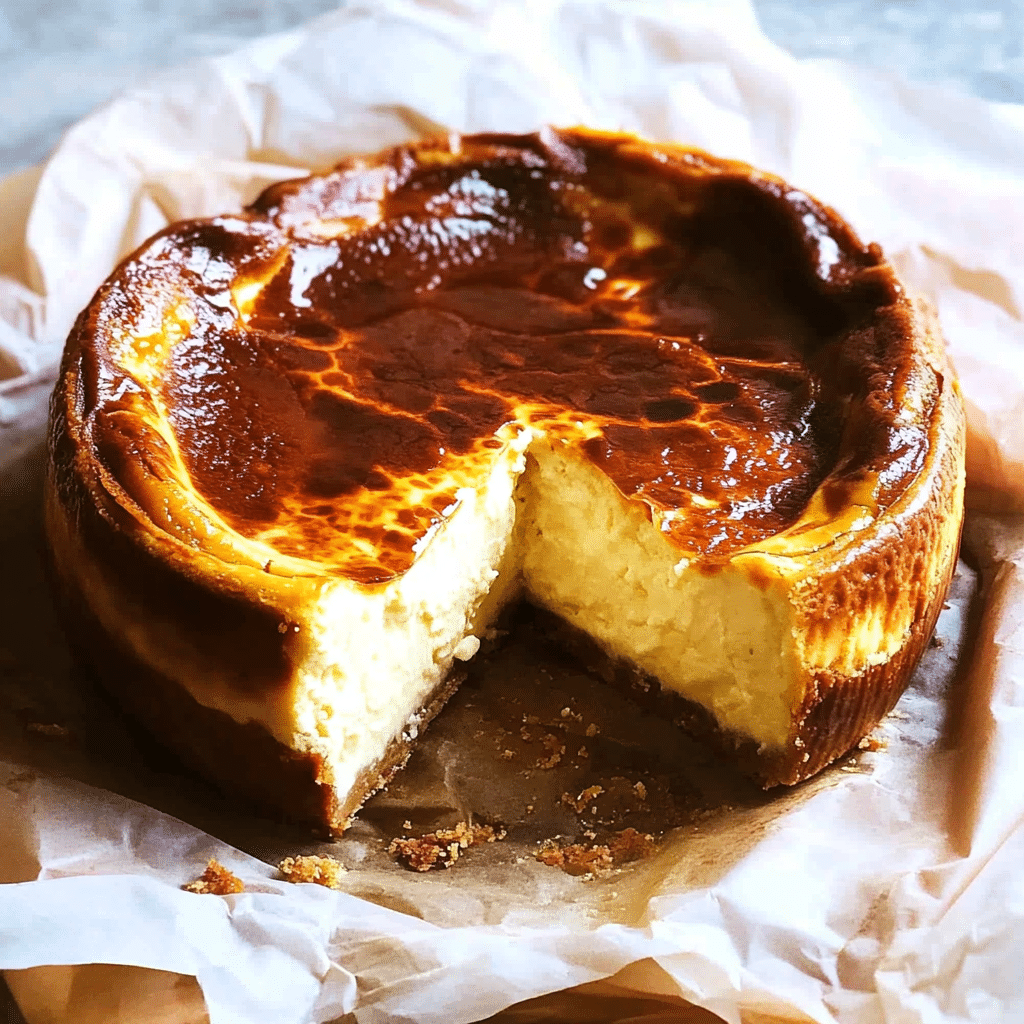 Instant Pot Basque Burnt Cheesecake