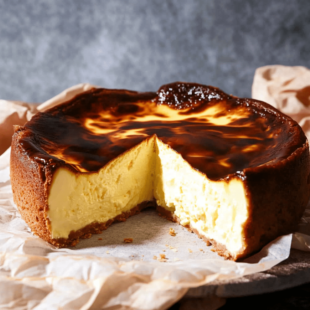 Instant Pot Basque Burnt Cheesecake