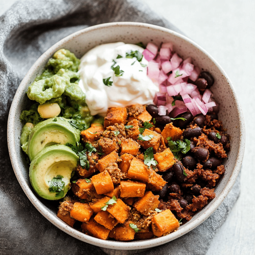 Sweet Potato Taco Bowls