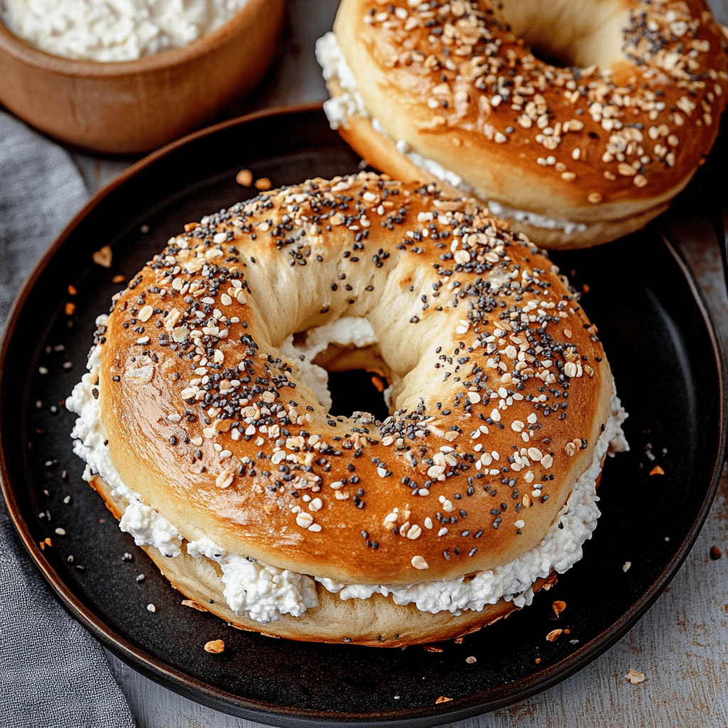 cottage cheese bagel recipe