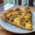 Sausage Gravy Breakfast Pizza