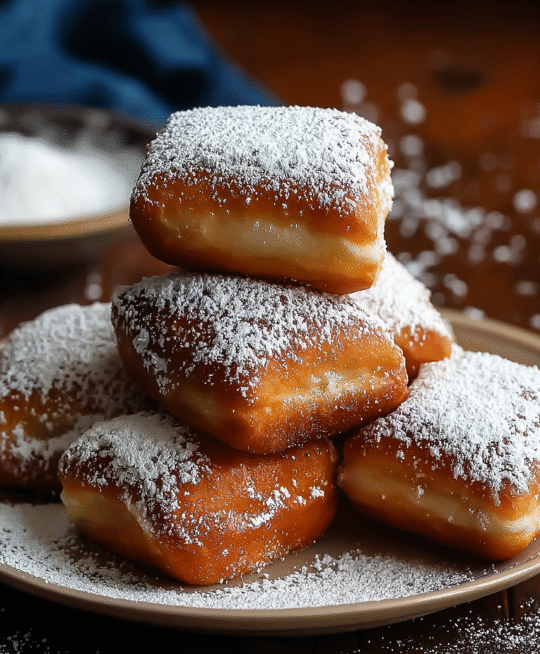 Vanilla French Beignets Recipe